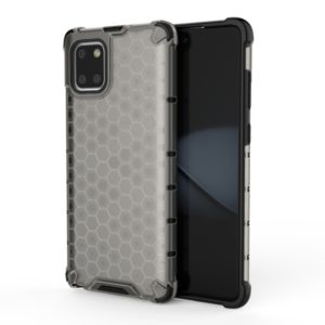 For Galaxy Note10 Lite Shockproof Honeycomb PC + TPU Case(Grey) (OEM)
