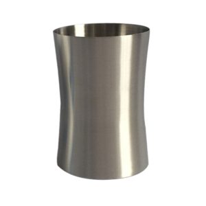 300ml Fashion Waist Design Single Wall Electropolished Stainless Steel Beverage Cup(Silver) (OEM)