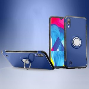 Magnetic 360 Degrees Rotation Ring Armor Protective Case for Galaxy M10 (Blue) (OEM)