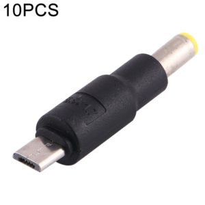 10 PCS 5.5 x 1.7mm to Micro USB DC Power Plug Connector (OEM)