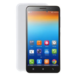 TPU Phone Case For Lenovo A850(Transparent White) (OEM)