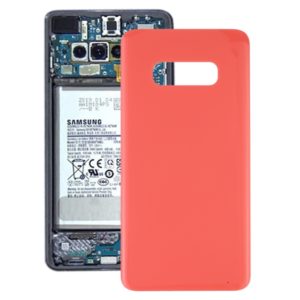 For Galaxy S10e SM-G970F/DS, SM-G970U, SM-G970W Battery Back Cover (Pink) (OEM)