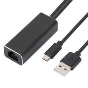WK1109 Micro USB to RJ45 Network Card For Fire TV Stick (OEM)