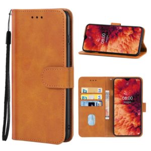 Leather Phone Case For Ulefone Note 8P / Note 8(Brown) (OEM)