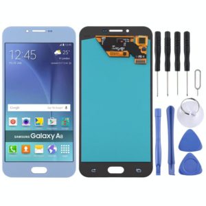 OLED LCD Screen for Samsung Galaxy A8 (2016) / SM-A810 with Digitizer Full Assembly (Blue) (OEM)