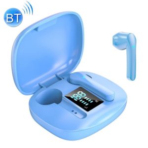 JS36 Bluetooth 5.0 TWS Semi-in-ear Stereo True Wireless Bluetooth Earphone (Blue) (OEM)