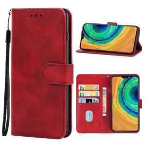 For Huawei Mate 30 Leather Phone Case(Red) (OEM)