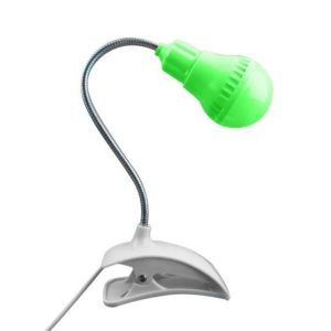 Creative Eye Protection USB Clip Reading Desk Lamp(Green) (OEM)