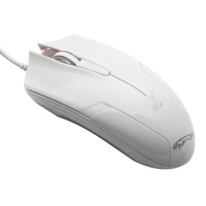 ZGB 119 USB Universal Wired Optical Gaming Mouse, Length: 1.45m(White) (Chasing Leopard) (OEM)