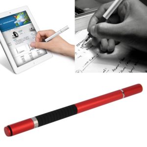 2 in 1 Stylus Touch Pen + Ball Pen for iPhone 6 & 6 Plus / 5 & 5S & 5C, iPad Air 2 / iPad mini 1 / 2 / 3 / New iPad (iPad 3) / iPad and All Capacitive Touch Screen(Red) (OEM)