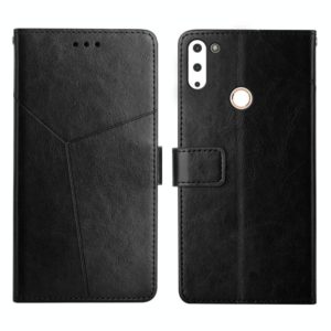 For Gigaset GS4 Y Stitching Horizontal Flip Leather Phone Case(Black) (OEM)