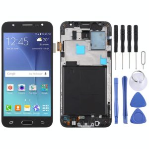 TFT LCD Screen for Galaxy J5 (2015) / J500F Digitizer Full Assembly with Frame (Black) (OEM)