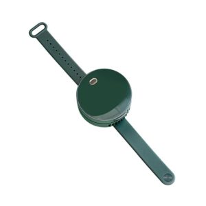 G3 Portable Outdoor Kids USB Mini Mirror Leafless Watch Fan(Green) (OEM)