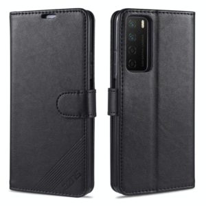 For Huawei Honor Play4 AZNS Sheepskin Texture Horizontal Flip Leather Case with Holder & Card Slots & Wallet(Black) (AZNS) (OEM)