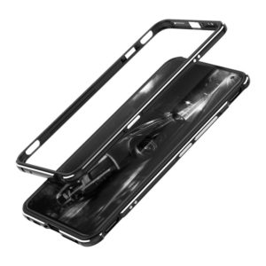 For Vivo iQOO 3 Aluminum Alloy Shockproof Protective Bumper Frame(Black) (OEM)