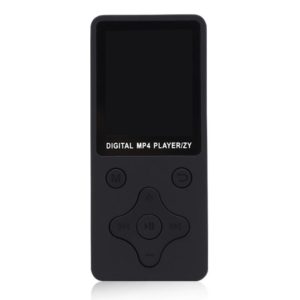 T68 Card Lossless Sound Quality Ultra-thin HD Video MP4 Player(Black) (OEM)