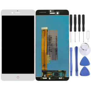 OEM LCD Screen for ZTE Nubia Z11 miniS / NX549J with Digitizer Full Assembly (White) (OEM)