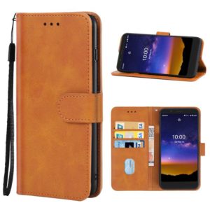 Leather Phone Case For Nokia 2 V Tella(Brown) (OEM)