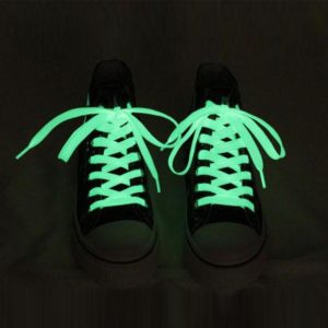 1 Pair Noctilucent Shoelaces, Length: About 80cm (OEM)