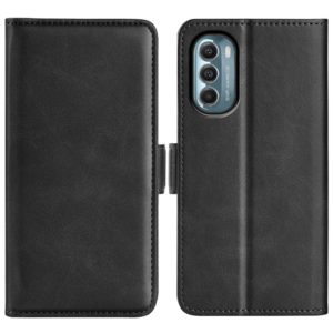 For Motorola Moto G 5G 2022 Dual-side Magnetic Buckle Leather Phone Case(Black) (OEM)