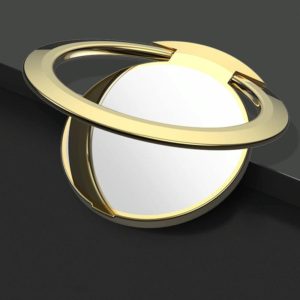 10 PCS Mobile Phone Ring Holder Creative Metal Ring Buckle Holder(Gold) (OEM)