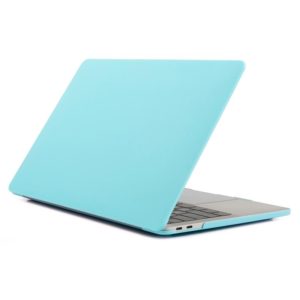 Laptop Matte Style Protective Case For MacBook Pro 16.2 inch A2485 2021 / 2023(Actual Blue) (OEM)