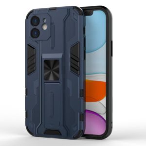 Supersonic PC + TPU Shock-proof Protective Case with Holder For iPhone 11(Dark Blue) (OEM)