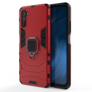 For Huawei Maimang 9 PC + TPU Anti-fall Protective Case with Magnetic Ring Holder(Red) (OEM)