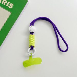 2 PCS Mobile Phone Colorful Lanyard With Patch(Ft0146) (OEM)