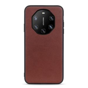 For Huawei Mate 40 RS Accurate Hole Sheep Texture Leather Shockproof Case(Brown) (OEM)