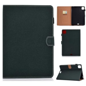For iPad Air 2022 / 2020 10.9 Solid Color Magnetic Horizontal Flip Leather Case with Card Slots & Holder & Anti-skid Strip(Green) (OEM)