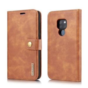 DG.MING Crazy Horse Texture Flip Detachable Magnetic Leather Case for Huawei Mate 20, with Holder & Card Slots & Wallet (Brown) (DG.MING) (OEM)