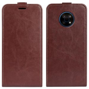 For Nokia G50 R64 Texture Single Vertical Flip Leather Protective Case with Card Slots & Photo Frame(Brown) (OEM)