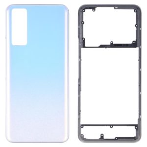 For vivo Y53s 5G Battery Back Cover with Middle Frame (Silver) (OEM)