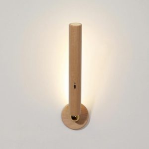 Home Bedroom USB Charging Rotating Wall Lamp(Natural Light) (OEM)