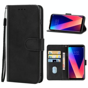 Leather Phone Case For LG V30+(Black) (OEM)