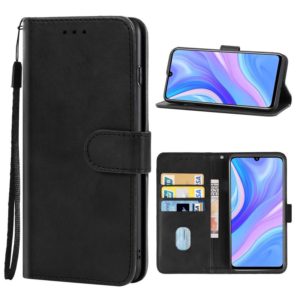 For Huawei Enjoy 10s Leather Phone Case(Black) (OEM)