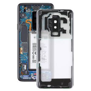 For Samsung Galaxy S9+ / G965F G965F/DS G965U G965W G9650 Transparent Battery Back Cover with Camera Lens Cover (Transparent) (OEM)