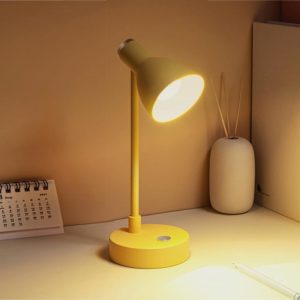 8099 LED Eye Protection Touch Dimming Table Lamp(Vitality Yellow) (OEM)