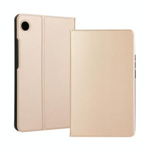 For Huawei MatePad T8 / C3 8 inch Voltage Elastic Texture Horizontal Flip Leather Case with Holder(Gold) (OEM)