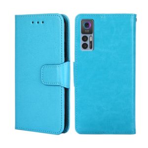 For TCL 30 5G / 30+ 5G Crystal Texture Leather Phone Case(Sky Blue) (OEM)