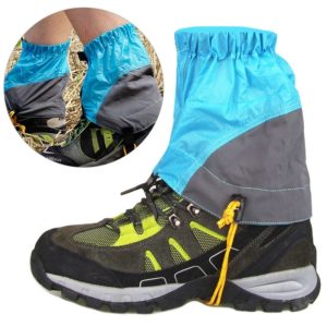 Outdoor Mountaineering Sandproof Waterproof Tearproof Legging Protective Case(Blue) (OEM)