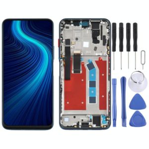OEM LCD Screen for Huawei Honor X10 5G Digitizer Full Assembly with Frame(Blue) (OEM)