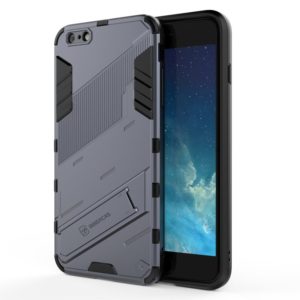 Punk Armor 2 in 1 PC + TPU Shockproof Case with Invisible Holder For iPhone 6 Plus & 6s Plus(Grey) (OEM)