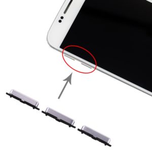 For Galaxy S6 10 Set Side Keys(Black) (OEM)