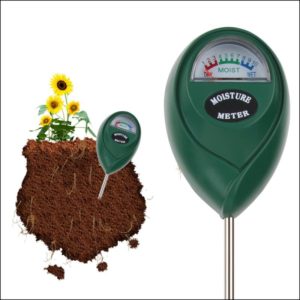 RZ100 Mini Soil PH Moisture Humidity Measuring PH Meter Soil Moisture Monitor Hygrometer Gardening Plant Farming Moisture Tester (OEM)