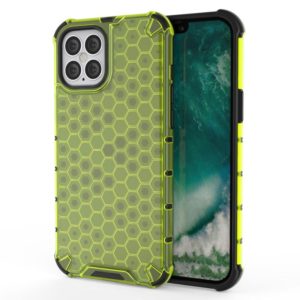 For iPhone 12 / 12 Pro Shockproof Honeycomb PC + TPU Case(Green) (OEM)