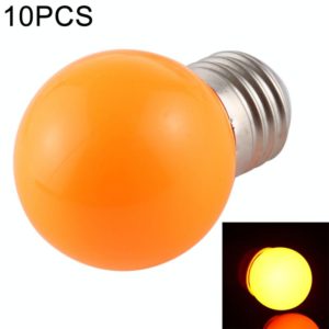 10 PCS 2W E27 2835 SMD Home Decoration LED Light Bulbs, DC 24V (Orange Light) (OEM)