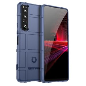 For Sony Xperia 1 IV Full Coverage Shockproof TPU Phone Case(Blue) (OEM)