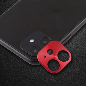 For iPhone 11 Rear Camera Lens Protective Lens Film Cardboard Style(Red) (OEM)